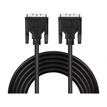 Sandberg monitorový kábel DVI-DVI 2 m, 2 m, čierny, konektor samec/konektor samec, 145 mm, 35 mm, 205 mm