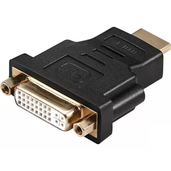 Sandberg adaptér DVI-F - HDMI-M, HDMI, DVI, čierny