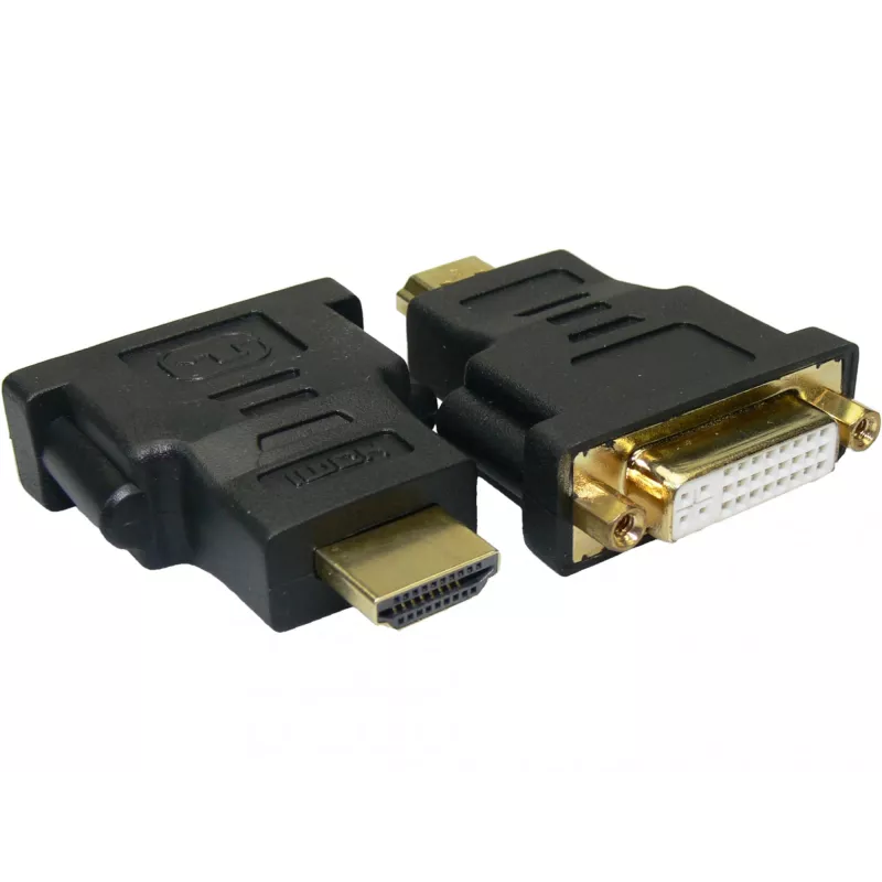 Sandberg adaptér DVI-F - HDMI-M, HDMI, DVI, čierny