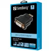 Sandberg adaptér DVI-F - HDMI-M, HDMI, DVI, čierny