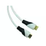 Sandberg HDMI 1.4 19M-19M, 1m, 1 m, HDMI Type-A (štandard), HDMI Type-A (štandard), čierna, biela