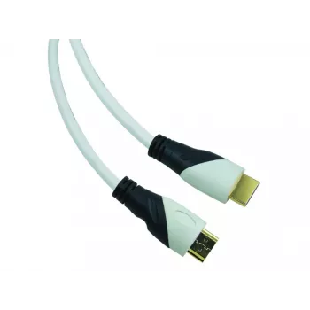 Sandberg HDMI 1.4 19M-19M, 1m, 1 m, HDMI Type-A (štandard), HDMI Type-A (štandard), čierna, biela