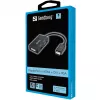 Sandberg adaptér DP>HDMI+DVI+VGA, 0,19 m, DisplayPort, VGA (D-Sub)+ HDMI + DVI, konektor samec, konektor samica, 3840 x 2160 pixelov
