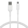 dbramante1928 re-charge - kábel 1 m USB-A na Lightning - W, 1 m, USB A, USB 2.0, 0,48 Gbit/s, biely