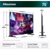 Hisense 75E7S PRO TV 189 cm (75