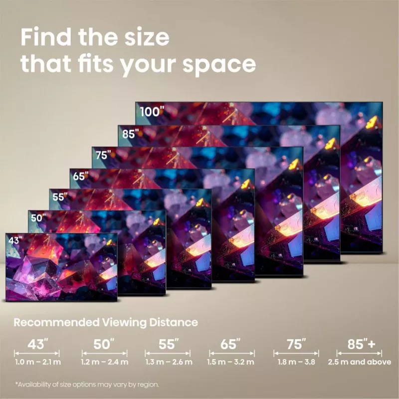 Hisense 85E7S PRO TV 2,16 m (85