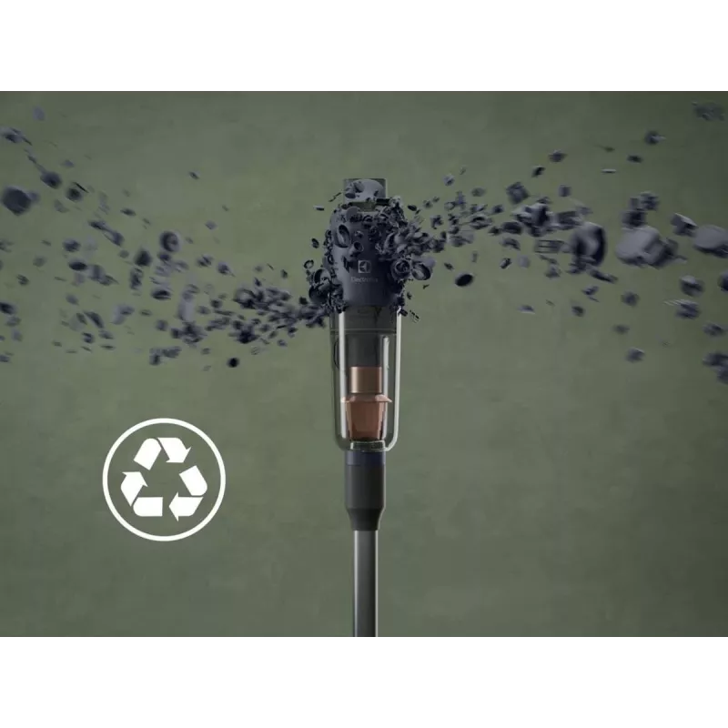 Electrolux EP71B14WET tyčový vysávač batéria suchý bezvreckový 0,3 l modrý 4 Ah