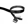 Multibrackets M univerzálny káblový kryt rolka čierny 40 mm š 50 m d