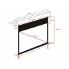 Motorizované projekčné plátno MULTIBRACKETS M 16:10 90