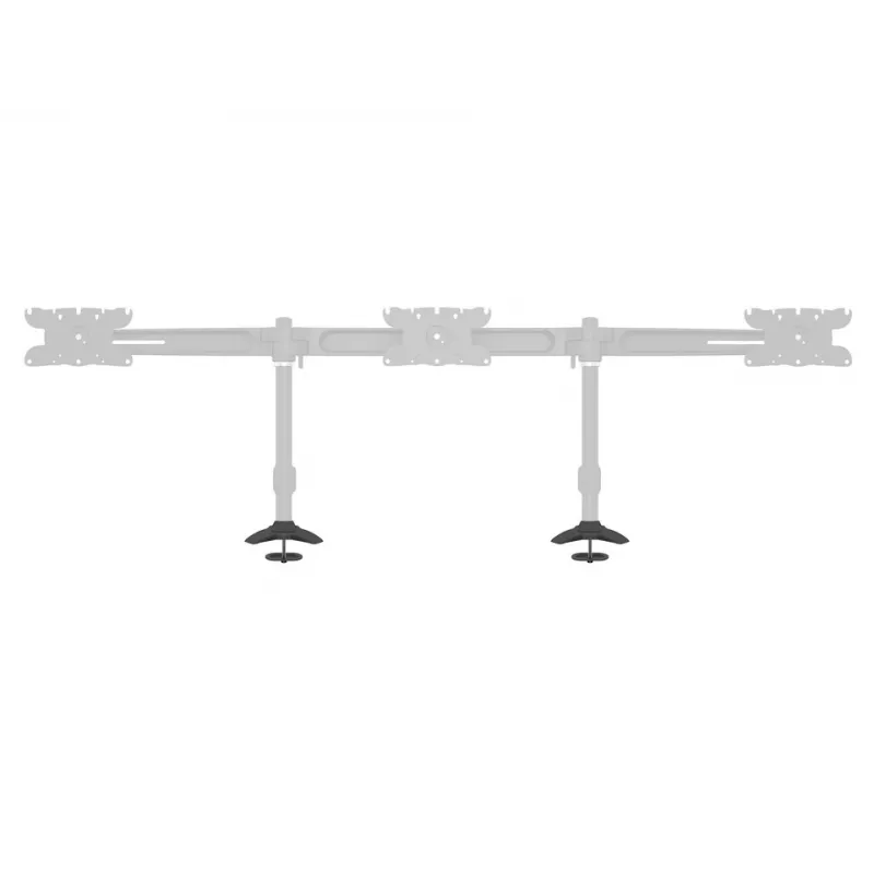Grommet základňa Multibrackets M Desktopmount pre samostatný/duálny/triple monitorový stojan čierna model