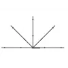 Multibrackets M Universal Swing Arm 180 Degrees Large čierna 75 kg 48-69