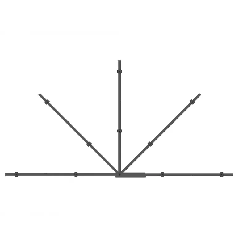 Multibrackets M Universal Swing Arm 180 Degrees Large čierna 75 kg 48-69