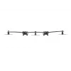 Multibrackets M VESA Desktopmount Triple Desk Clamp 24