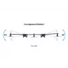 Multibrackets M VESA Desktopmount Triple Desk Clamp 24