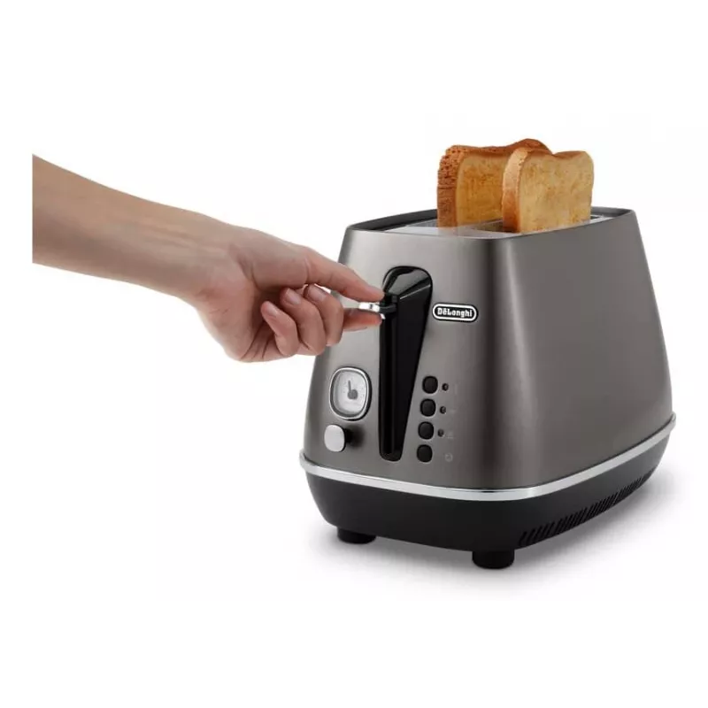 De’Longhi CTIN2103.TB hriankovač 2 plátky 900 W čierny