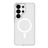 Cellularline Clear Mag - Galaxy S26 Ultra ultraodolné priehľadné puzdro s gumeným okrajom, kompatibilné s ekosystémom Qi2 a magnetickým príslušenstvom, ošetrené proti žltnutiu.
