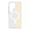 Cellularline Clear Mag - Galaxy S26 Ultra ultraodolné priehľadné puzdro s gumeným okrajom, kompatibilné s ekosystémom Qi2 a magnetickým príslušenstvom, ošetrené proti žltnutiu.