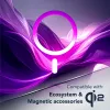 Cellularline Clear Mag - Galaxy S26 Ultra ultraodolné priehľadné puzdro s gumeným okrajom, kompatibilné s ekosystémom Qi2 a magnetickým príslušenstvom, ošetrené proti žltnutiu.