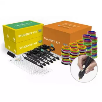 3Doodler FLOWEDU 3D pero čierne