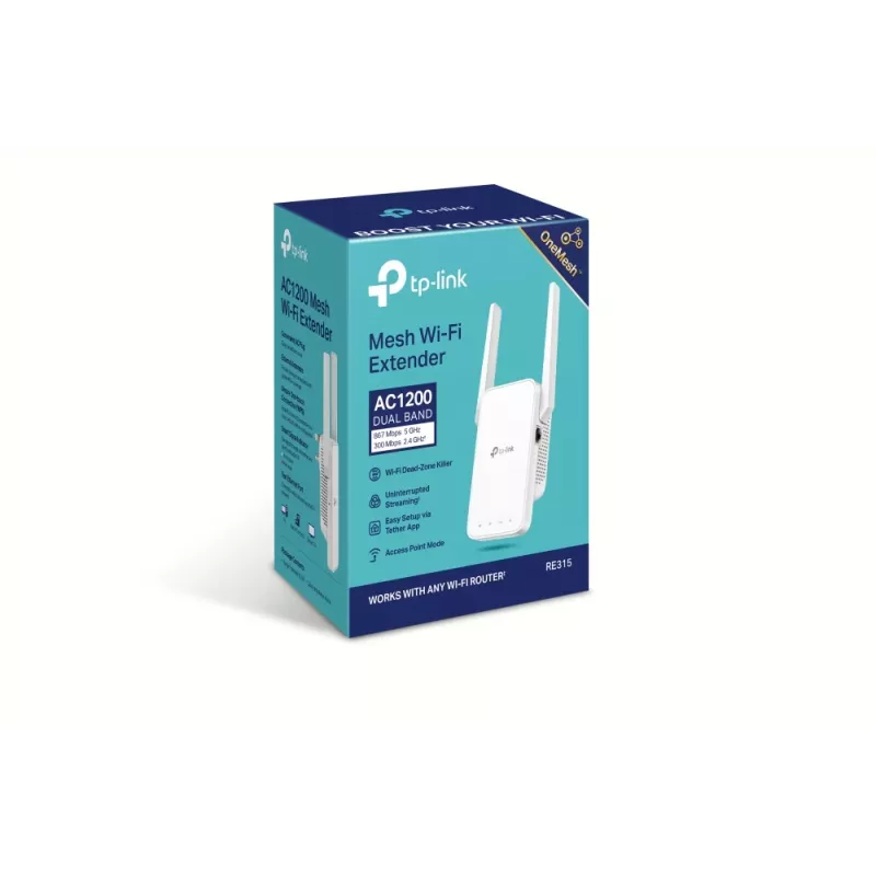 TP-Link AC1200 Mesh Wi-Fi rozširujúci adaptér