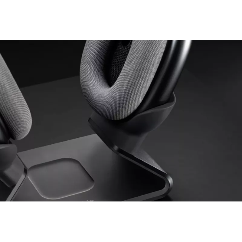 mophie AirPods Max nabíjacia stanica, interiér, USB, bezdrôtové nabíjanie, čierna