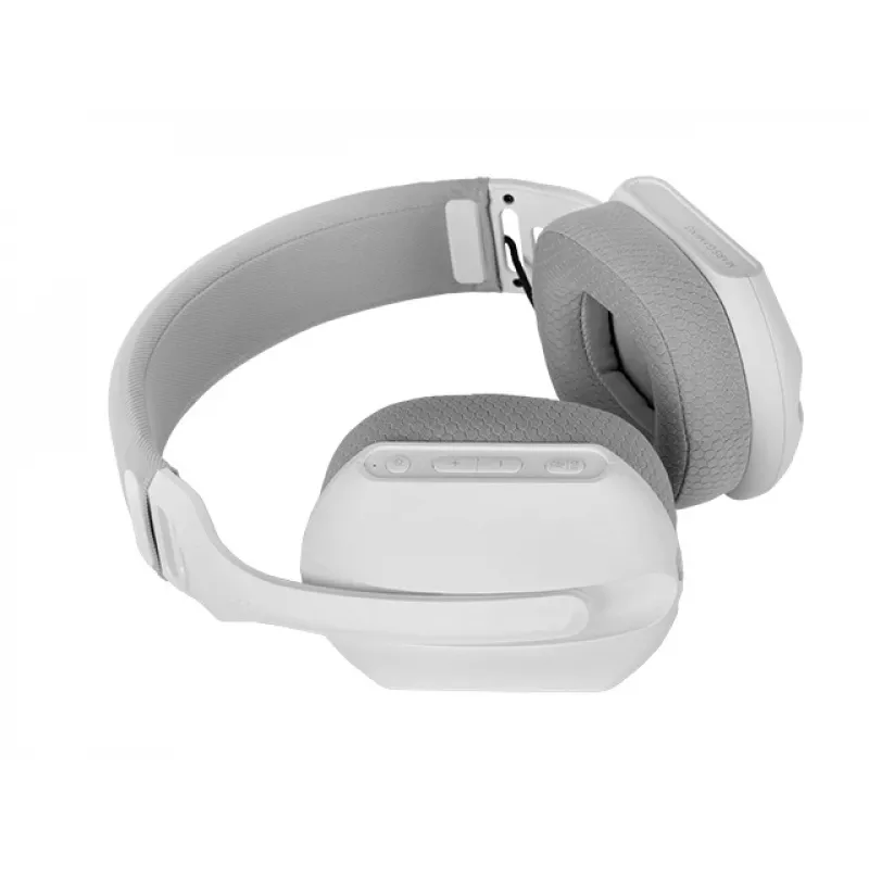 Mars Gaming MHW-PROW headset káblový & bezdrôtový čelenka USB Type-C Bluetooth biela