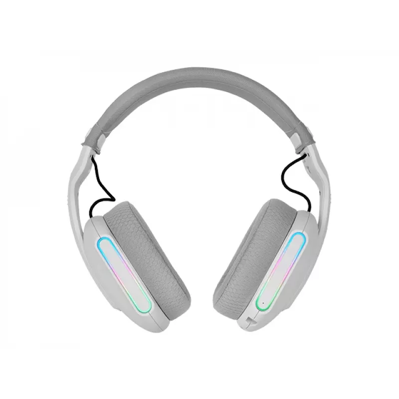 Mars Gaming MHW-PROW headset káblový & bezdrôtový čelenka USB Type-C Bluetooth biela