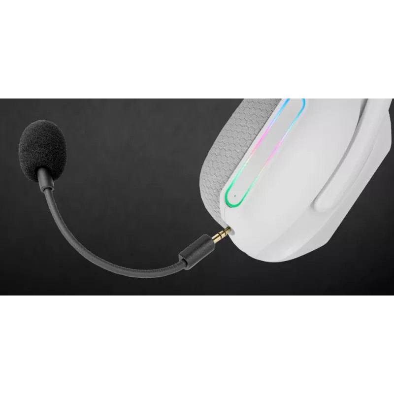 Mars Gaming MHW-PROW headset káblový & bezdrôtový čelenka USB Type-C Bluetooth biela