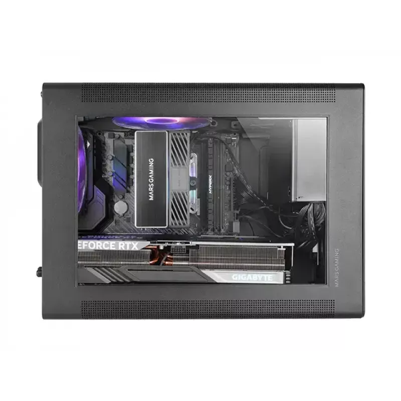 Počítačové puzdro Mars Gaming MCXPS mATX ultra kompaktné čierne