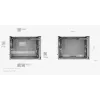 Počítačové puzdro Mars Gaming MCXPS mATX ultra kompaktné čierne