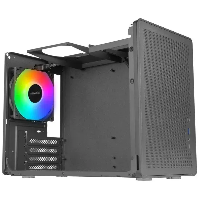 Počítačové puzdro Mars Gaming MCXPS mATX ultra kompaktné čierne