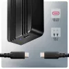 Axagon EEM2-40G USB-C 40Gbps M.2 NVMe SSD puzdro, ARMORED hliník
