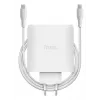Nabíjačka TRUST Maxo 100W 2-port USB-C GaN — 100 W, 2x USB-C, 20 V max, AC, interiér, 2 m kábel, biela