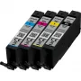 Canon CLI-581 BK/C/M/Y atramentové kazety multipack, čierna, azúrová, purpurová, žltá, pigmentový atrament, 5,6 ml, 5,6 ml, multipack