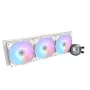 Zalman ALPHA36 White CPU kvapalinový chladič 360 mm radiátor 3 x 120 mm ventilátory ARGB pumpa Dual-Prozessor All-in-One kvapalinový chladič 12 cm