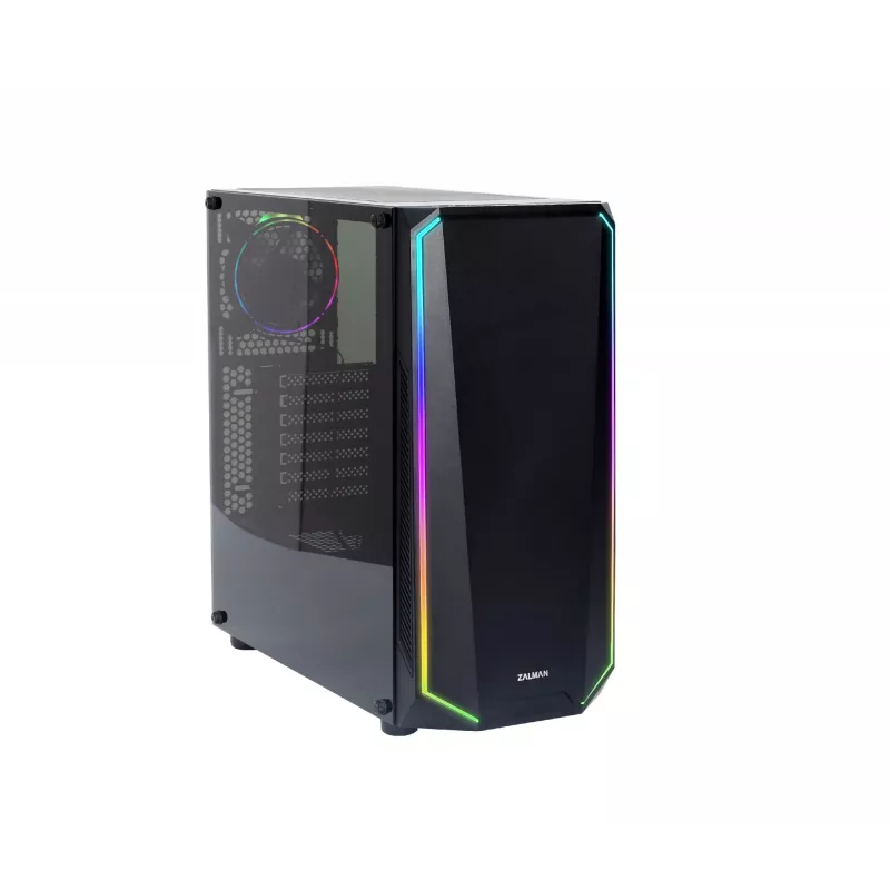Zalman K1 REV.B počítačová skriňa Midi Tower biela