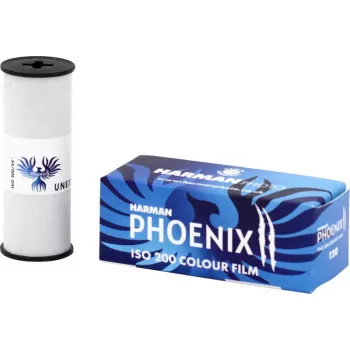 Harman Phoenix II 200 farebný negatívny film, 120 zvitkový film