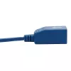Sieťový kábel Tripp Lite N034-05N-BL RJ45 M/F Cat6 0,127 m modrý