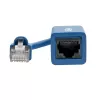 Sieťový kábel Tripp Lite N034-05N-BL RJ45 M/F Cat6 0,127 m modrý