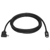 USB-C kábel Tripp Lite U420-02M-RA 2 m USB 3.2 Gen 1 Thunderbolt 3 zahnutý
