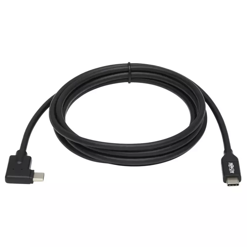 USB-C kábel Tripp Lite U420-02M-RA 2 m USB 3.2 Gen 1 Thunderbolt 3 zahnutý