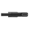 USB-C kábel Tripp Lite U420-02M-RA 2 m USB 3.2 Gen 1 Thunderbolt 3 zahnutý