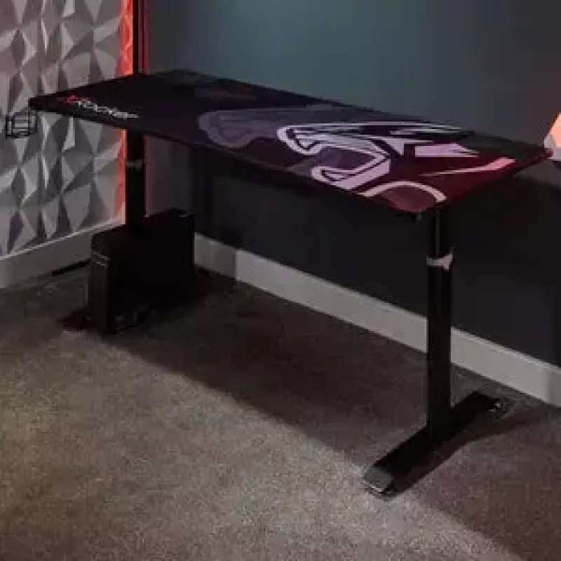 X Rocker Cougar XL sivá