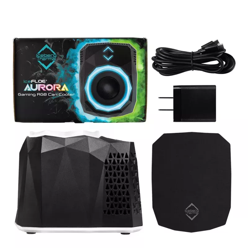 Chladiaci box Iceberg Thermal IceFLOE AURORA 0,355 L elektrický čierny