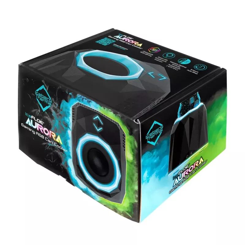Chladiaci box Iceberg Thermal IceFLOE AURORA 0,355 L elektrický čierny