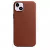 Puzdro Apple iPhone 14 Plus kožené puzdro s MagSafe Umber