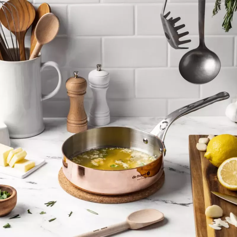 Sauteuse de Buyer 6230.20 okrúhla meď 20,3 cm