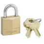 Zámok na kufrík MASTER LOCK 20 mm široký visací zámok s masívnym mosadzným telom