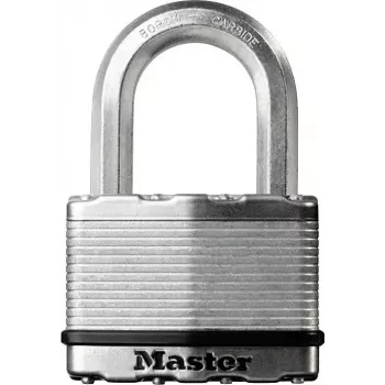 Visací zámok MASTERLOCK M5EURDCC bezpečnostná úroveň 9, strmeň z kalenej ocele, mosadzné telo