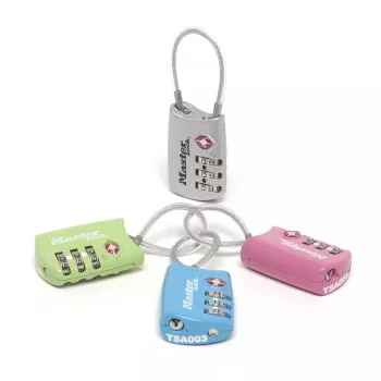 Batožinový číselný zámok MASTER LOCK P22071